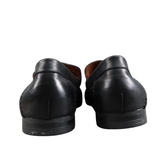 Steve Madden Shoes Mens 11.5 Loafer Moc Classic Slip On Black Leather Lifestyle main image 7